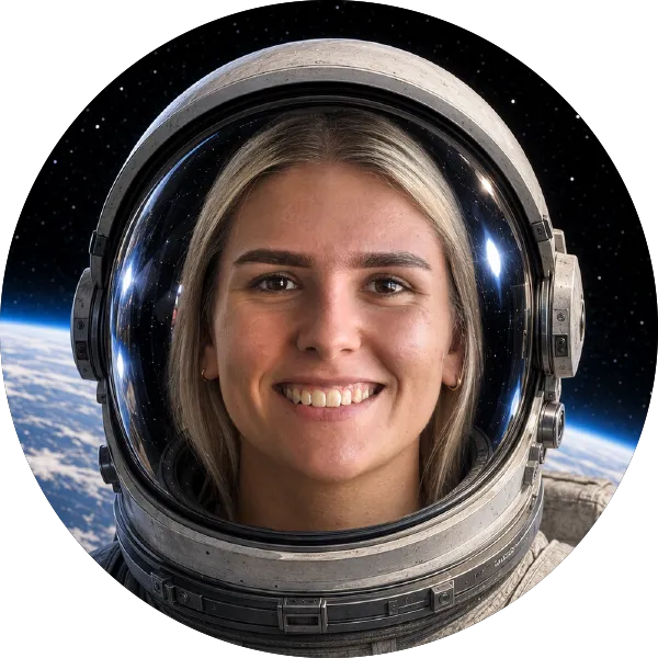 Vivien Schneider – Porträt als Astronautin